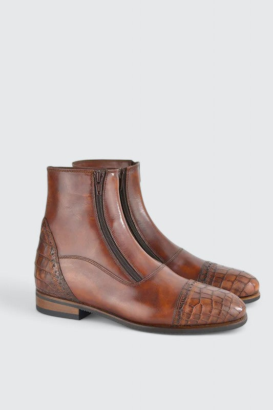 01 antique crocco brown