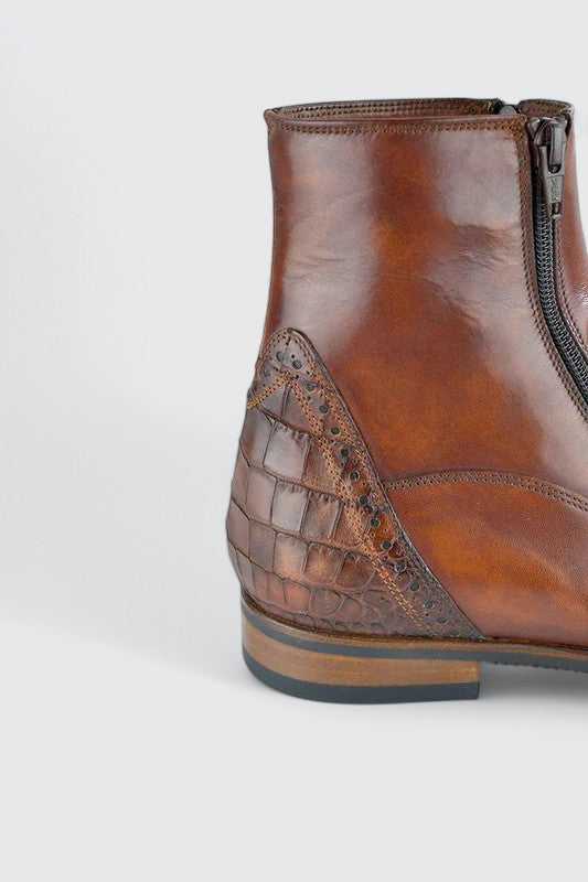 01 antique crocco brown