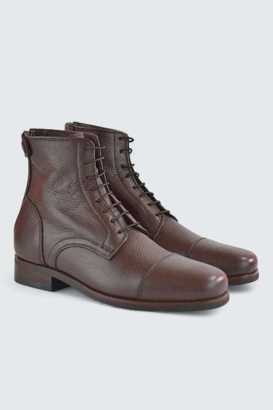 017 grained brown