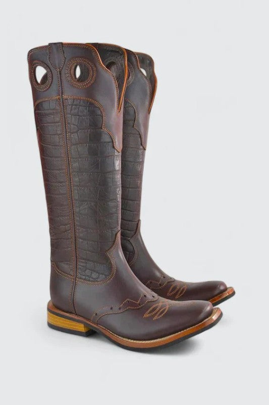 Buckaroo crocco dark brown 
