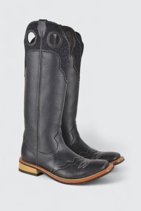 Buckaroo glitter black