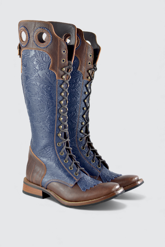 Vernon vaca brown flower blu