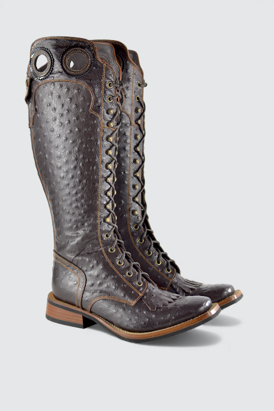 Vernon ostrich brown