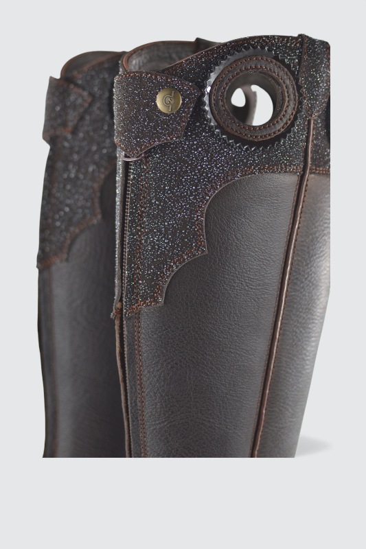 Kermit glitter dark brown