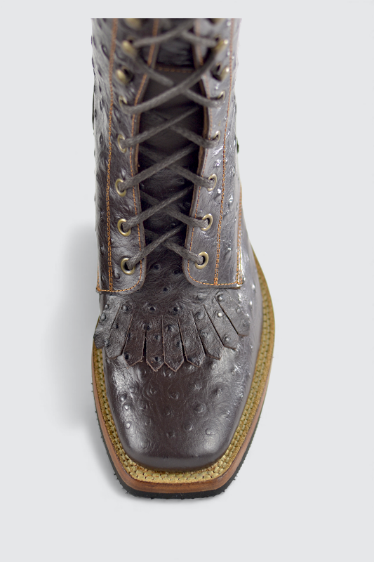 Vernon ostrich brown