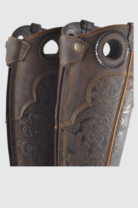 Kermit flower dark brown