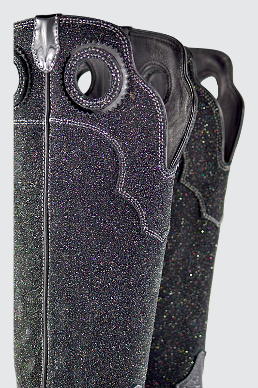 Pecos glitter black limited