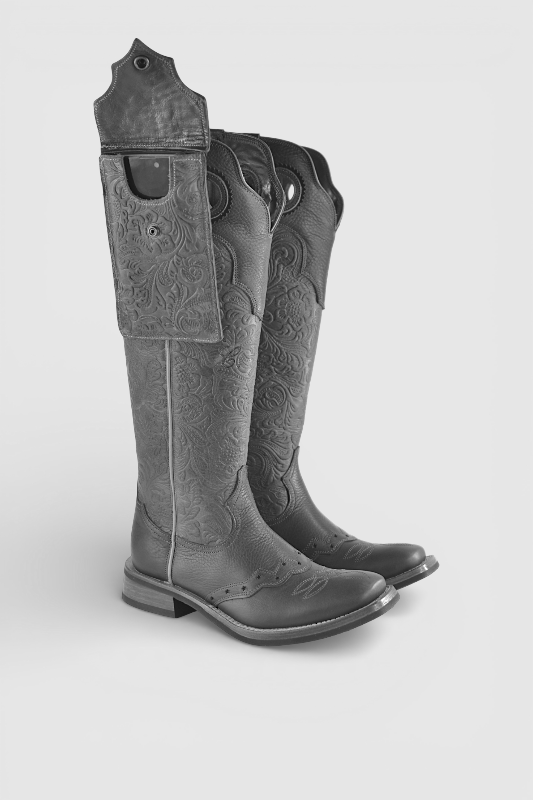 PORTA TELEFONO CROCCO BLACK