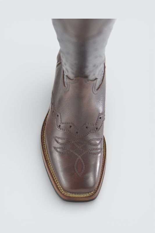 Kermit ostrich dark brown