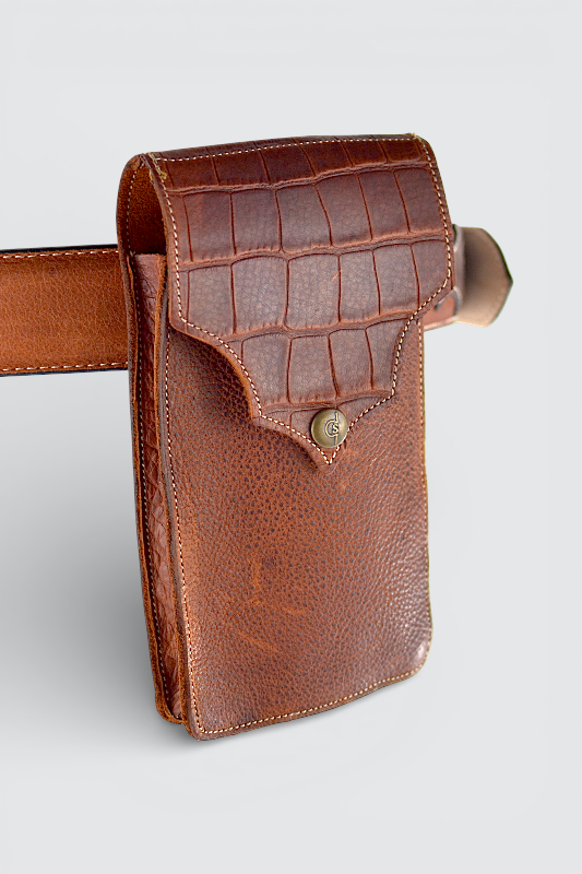 PHONE HOLDER CROCO COTTO