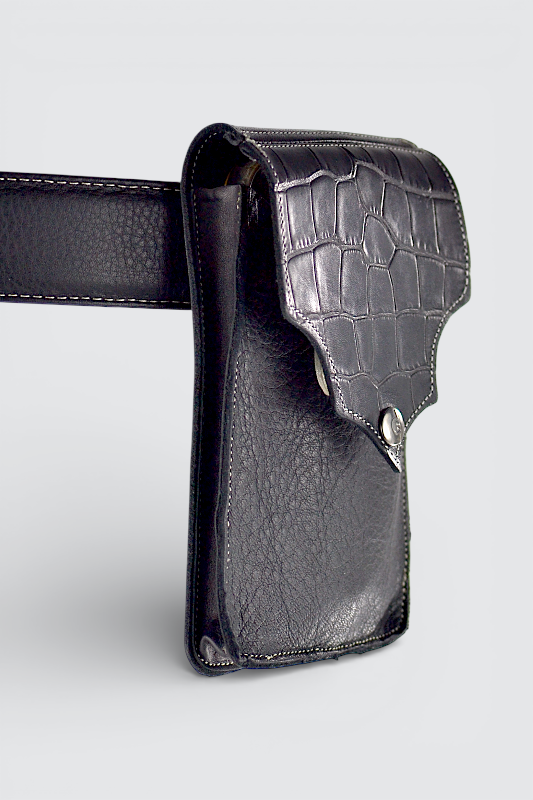 PORTA TELEFONO CROCCO BLACK