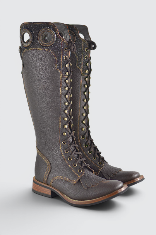 Vernon bisonte glitter dark brown