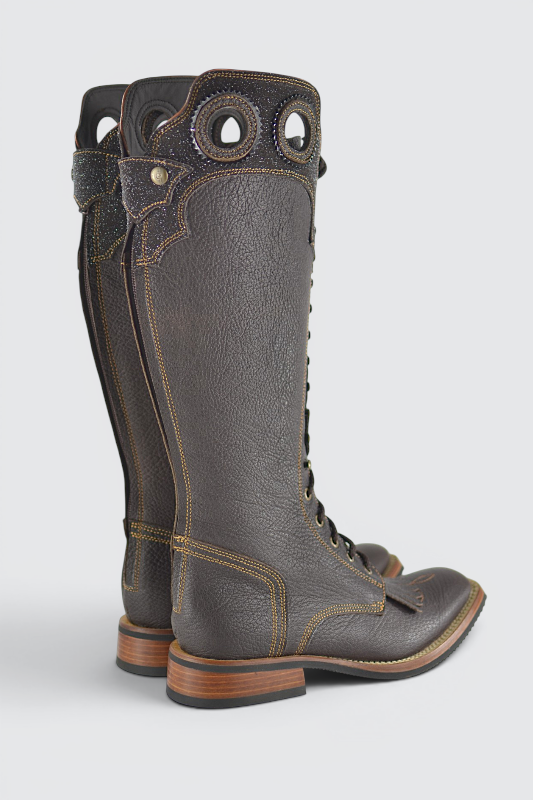 Vernon bisonte glitter dark brown