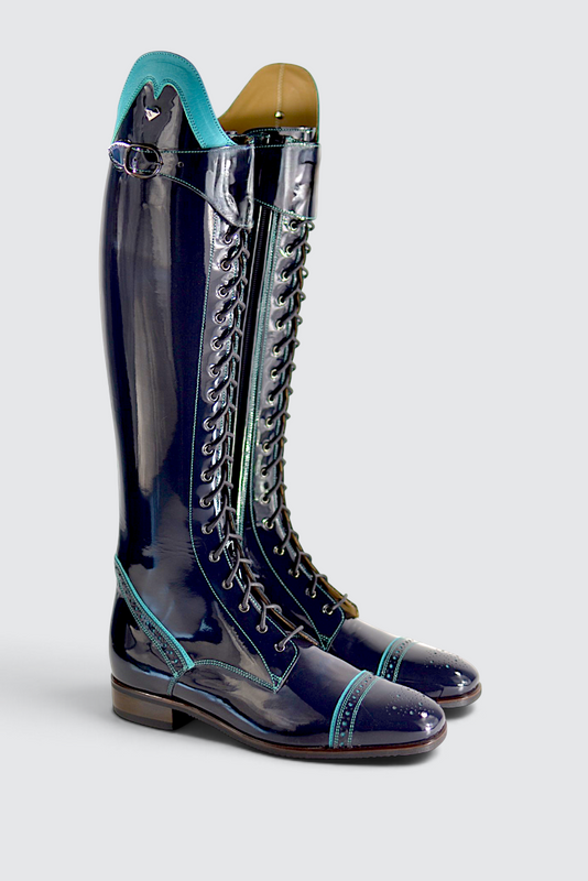 Elodie dark blu turchese