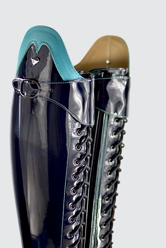 Elodie dark blu turchese