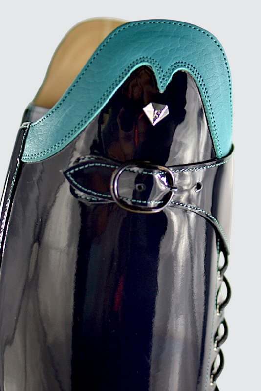 Elodie dark blu turchese