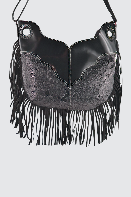 BISBEE FLOWER ABRASIVATO BLACK