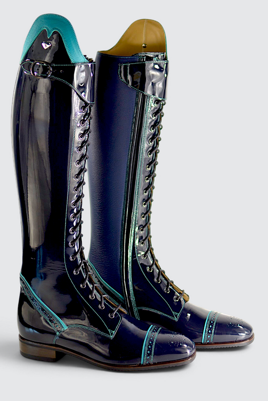 Elodie dark blu turchese