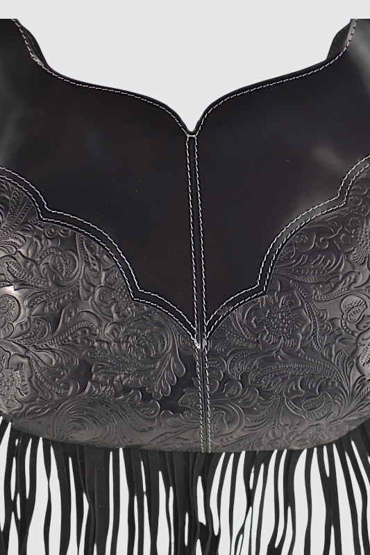 BISBEE FLOWER ABRASIVATO BLACK