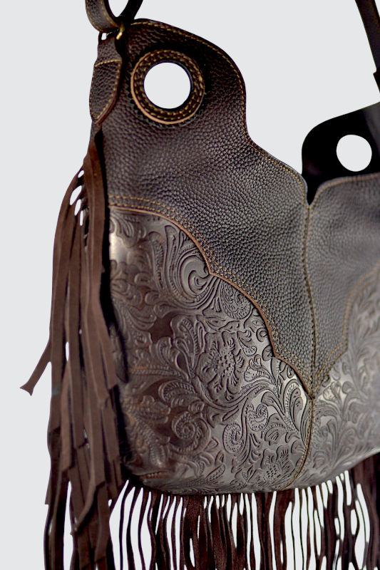 BISBEE FLOWER DARK BROWN