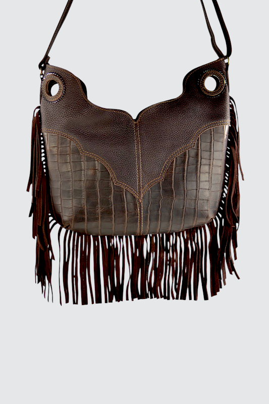 BISBEE CROCCO DARK BROWN