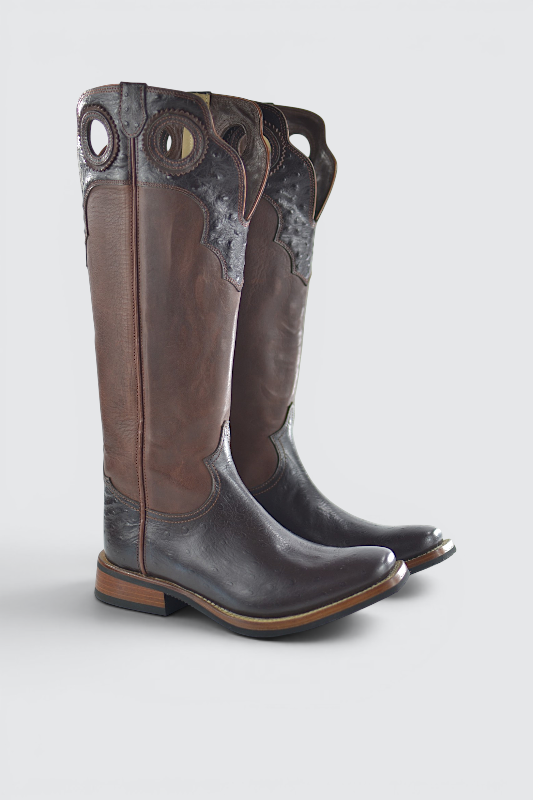 Pecos ostrich dark brown 11