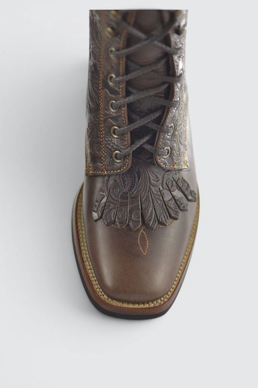 Vernon boston flower dark brown