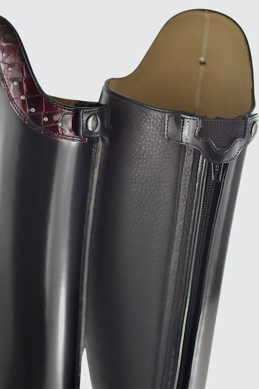Roma top crocco burgundy