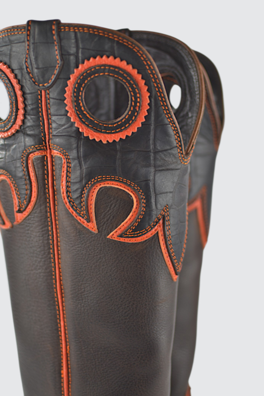 Utah cocco dark brown orange