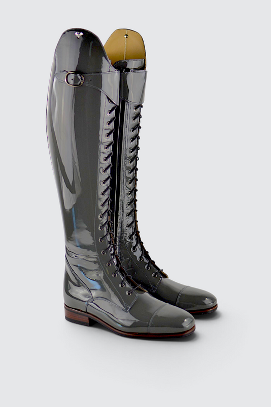 Elodie patent grey