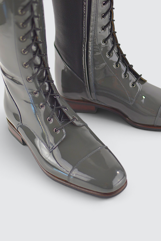 Elodie patent grey