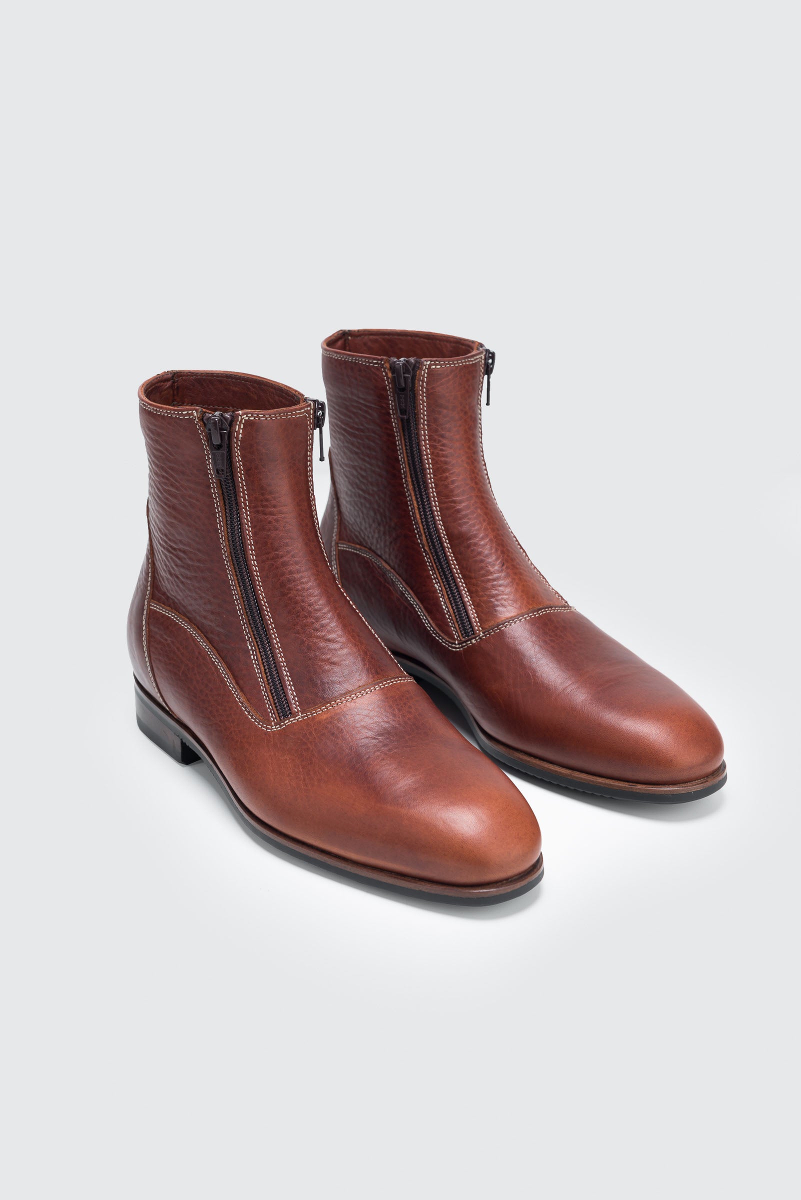 【〜3/26】SECCHIARI MICHELE Leather SLIP-ON Riding boots handmade in Italy with certified leathers