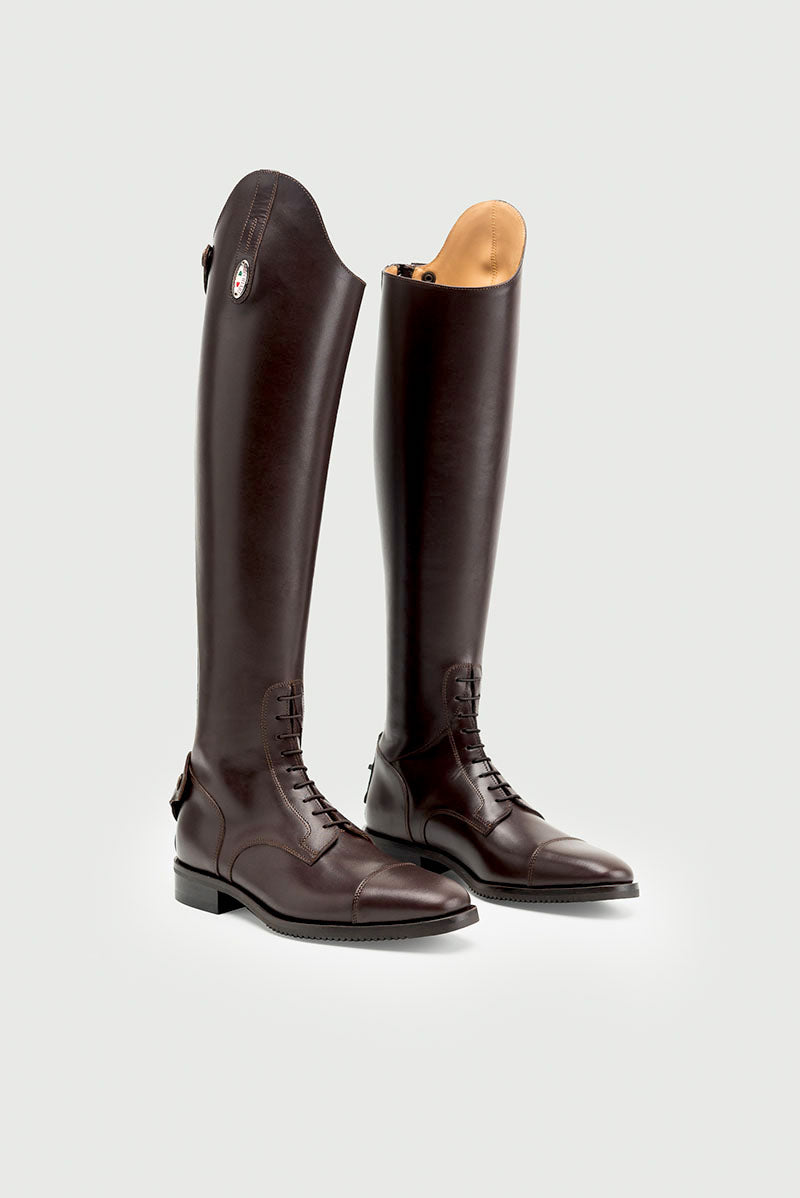 【〜3/26】SECCHIARI MICHELE Leather SLIP-ON Riding boots handmade in Italy with certified leathers