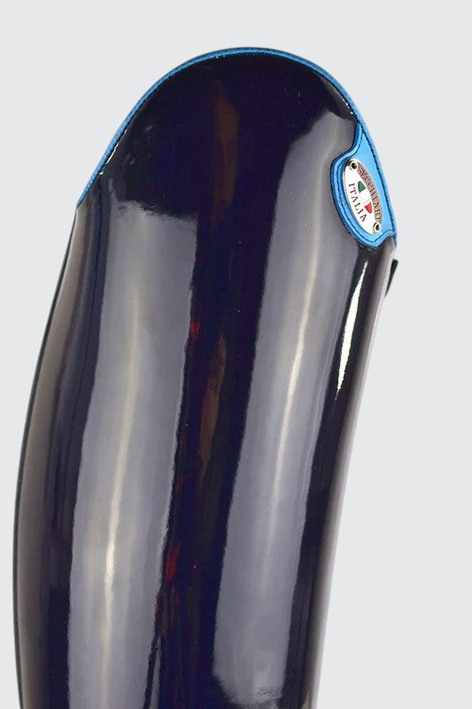 Aachen dark patent blue
