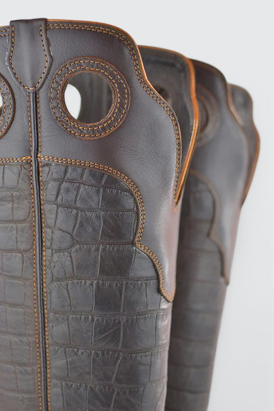 Buckaroo crocco dark brown