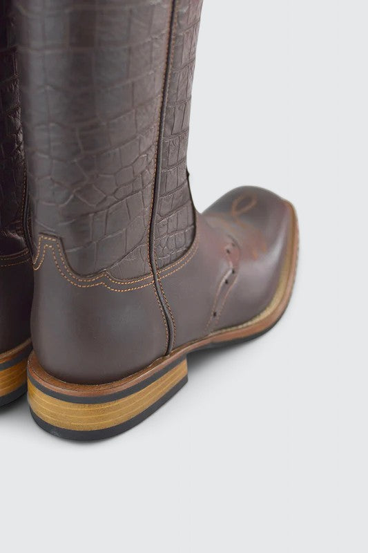Buckaroo crocco dark brown