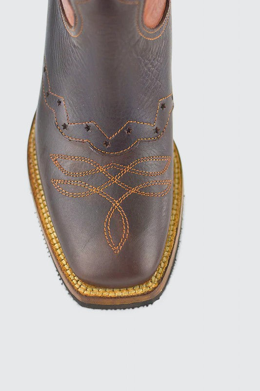 Buckaroo dark flowers cotto