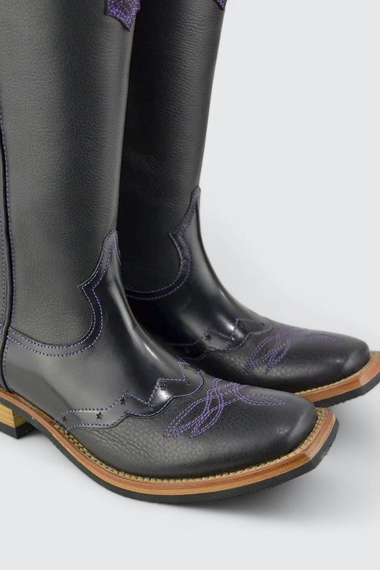 Buckaroo glitter purple