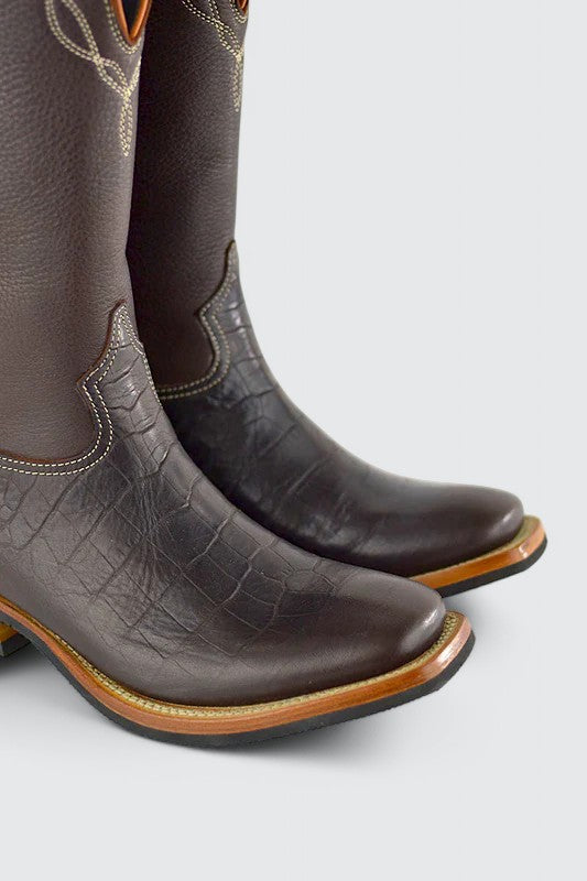 Dakota crocco dark brown
