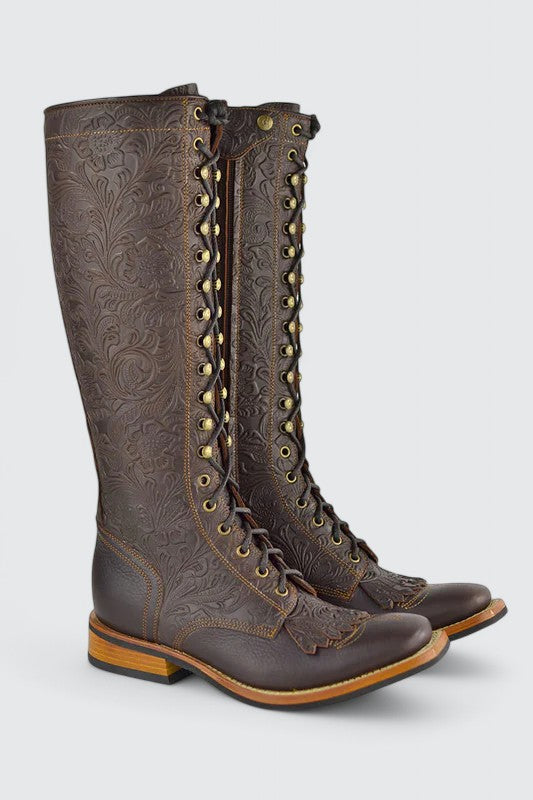 May flowers dark brown