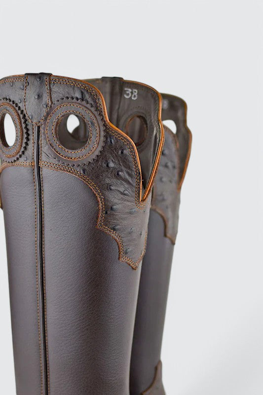 Pecos ostrich brown