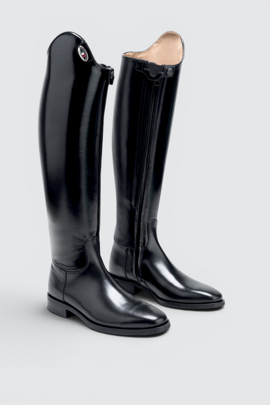 ROMA black semi patent