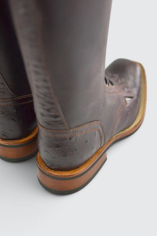 Valentine ostrich brown