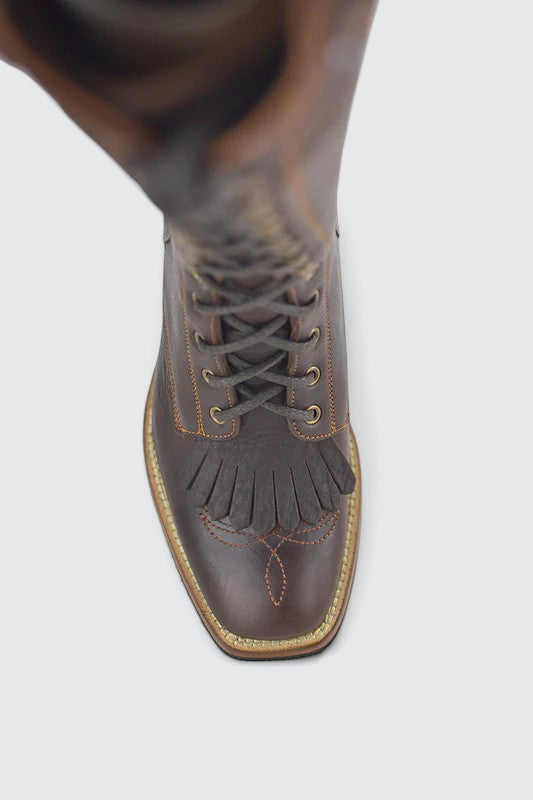 Western Boots Vernon glitter dark brown-Secchiari Boots Western Boots Vernon glitter dark brown-Secchiari Boots