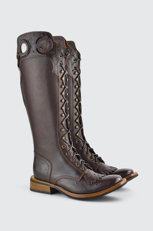 Vernon ostrich brown