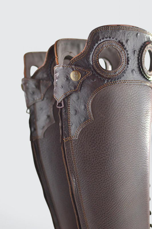 Vernon ostrich brown
