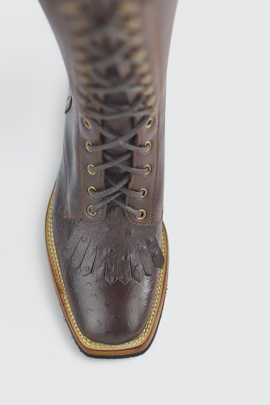 Vernon ostrich brown