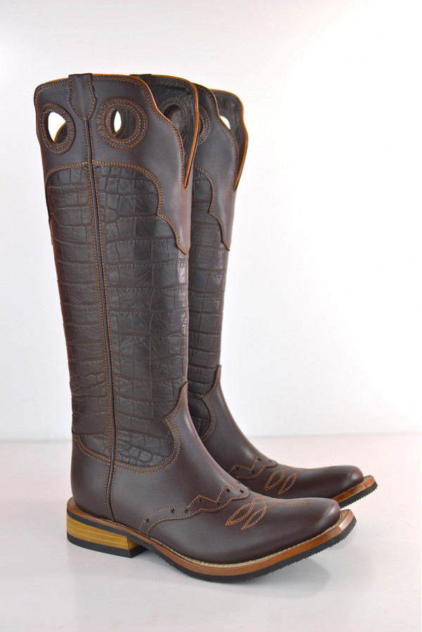 Buckaroo crocco dark brown 