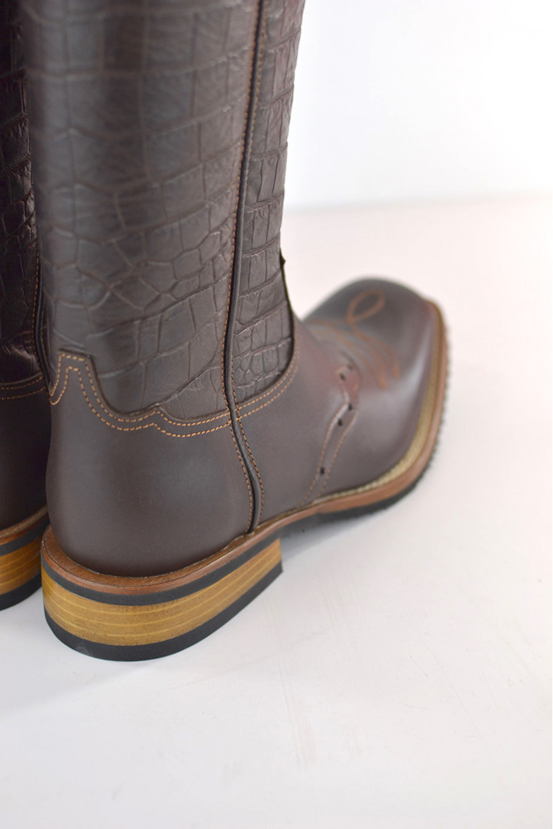 Buckaroo crocco dark brown 